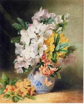 unknow artist Floral, beautiful classical still life of flowers.031 France oil painting art